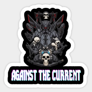 Against the Current Sticker